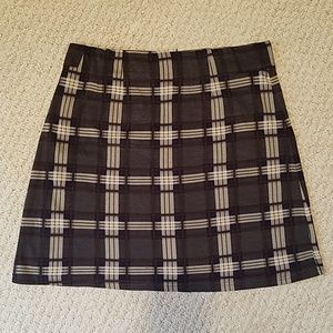 Stich Fix 41Hawthorn Jordanne A-line Plaid Skirt
